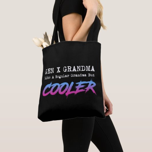 Gen X Oma wie ein normales Oma, aber Cooler Tasche (Von Nahem)