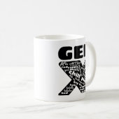 Gen X Phrases Tasse (VorderseiteRechts)