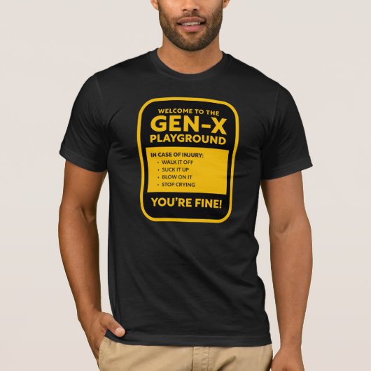 Gen-X Playground T-Shirt (Vorderseite)