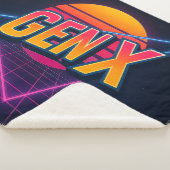 Gen X Retro 80er Sherpadecke (3/4)