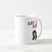 Gen X Rocks, anpassbares Foto Kaffeetasse (VorderseiteRechts)