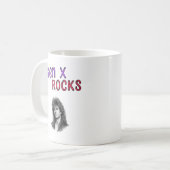 Gen X Rocks, anpassbares Foto Kaffeetasse (Vorderseite Links)