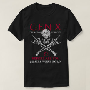 Gen X: Schädelhaken der Badass-Generation T-Shirt