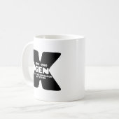 Gen X Tasse (Vorderseite Links)