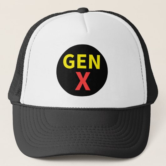 Gen X Truckerkappe (Vorderseite)