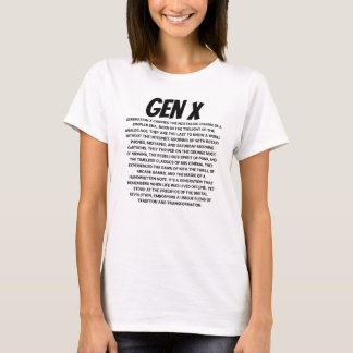 Gen X vergessen Generation Trendy T-Shirt