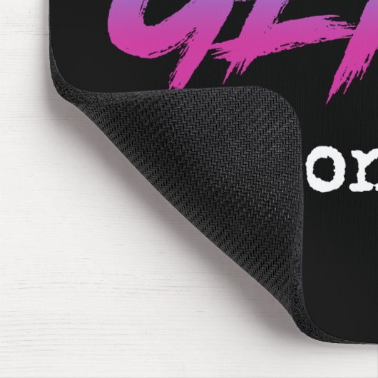 Gen X - We Don't Care Mousepad (Ecke)