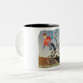 Gen X, wir haben uns erhöht Zweifarbige Tasse (Vorderseite Links)
