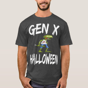 Gen X Zombie Funny Halloween Kostümgeneration Gene T-Shirt