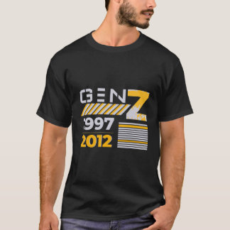 Gen Z 1997 2012 Grafik-T-Shirt-Design T-Shirt