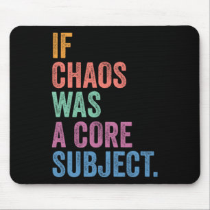 Gen Z Alpha Zurück zur Schule Wenn Chaos ein Fach Mousepad