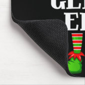 Gen Z Elf Matching Family Group Christmas Party Py Mousepad (Ecke)