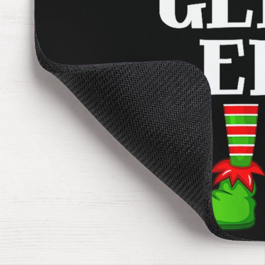 Gen Z Elf Matching Family Group Christmas Party Py Mousepad (Ecke)