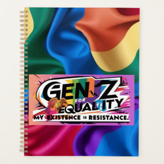 Gen Z für Gleichheit - Meine Existenz ist Widersta Planer