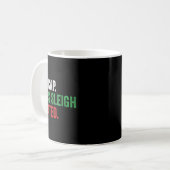 Gen Z Slang Christmas No Cap This Sleigh Goated Kaffeetasse (Vorderseite Links)