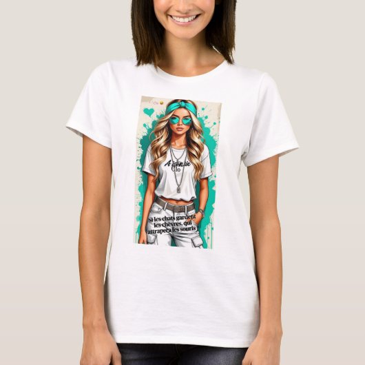 Gen Z-Stil T-Shirt (Vorderseite)