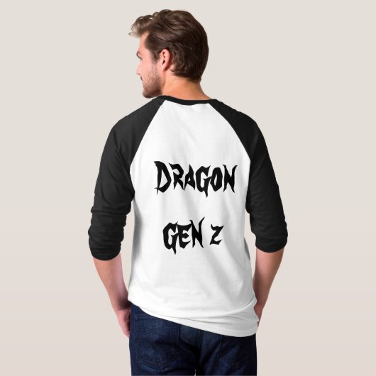 Gen z T - Shirt (Schwarz voll)