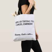 Gen Z Trying to Cancel Eminem – Funny Meme Tasche (Von Nahem)