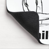 Genagelt ihm! Hammer-Werkzeug-lustiges Mousepad (Ecke)