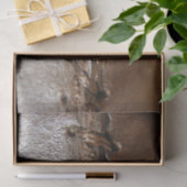 genähtes Leder steampunk Renaissance Primitives Seidenpapier (Geschenk)