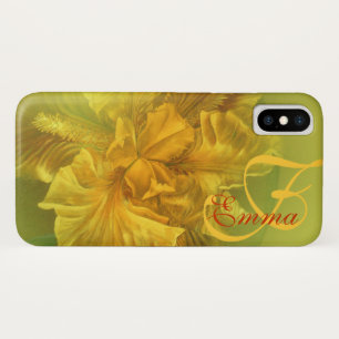Genannte Iris gelber Kunst iphone Mit Blumenkasten Case-Mate iPhone Hülle