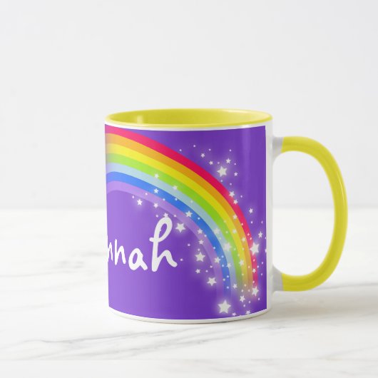 Genannte Kinder Regenbogen lila rote Tasse (Rechts)