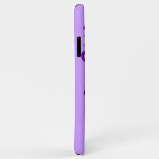 Genannter Schmetterling lila iPod-Kasten Case-Mate iPhone Hülle (Hinten/Rechts)