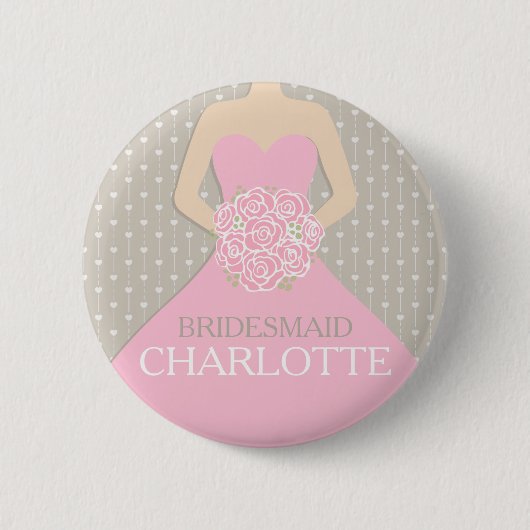 Genannter wedding Buttonknopf des Button (Vorderseite)