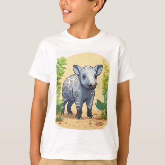 Genaret, ein niedlicher Tapir aus dem Selb T-Shirt