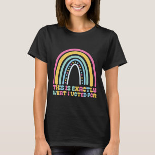 Genau das habe ich für das politische Statut gesti T-Shirt