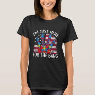Genau hier für den knallblütigen Feuerwerk-Spaß T-Shirt