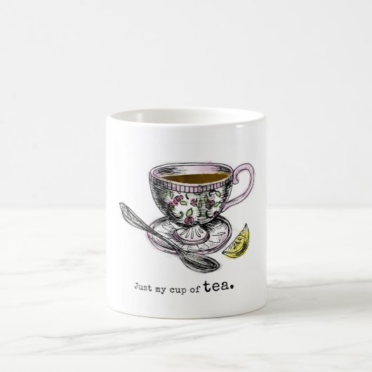 Genau mein Fall Kaffeetasse (Mittel)