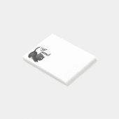 Genau Meow Post-it Klebezettel (angewinkelt)