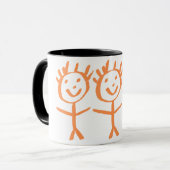 genau richtig tasse (Vorderseite Links)
