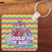 Genau so wie dieser Schlüsselanhänger (Rückseite)