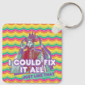 Genau so wie dieser Schlüsselanhänger (Rückseite)