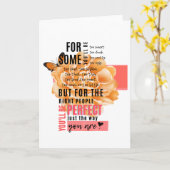 Genau so, wie Sie ein illustriertes Angebot haben Karte (Gelbe Blume)