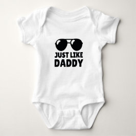 Genau wie Daddy Baby Strampler