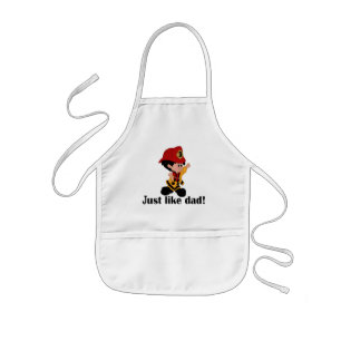 Genau wie Fireman Vater Kinderschürze