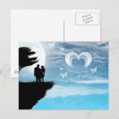 Genau wie Heaven Postkarte (Vorne/Hinten)
