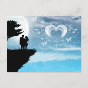 Genau wie Heaven Postkarte