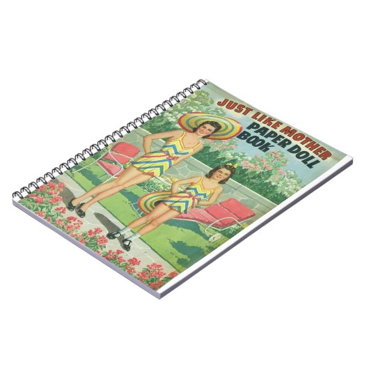 genau wie Mutter Notizblock (Linke Seite)