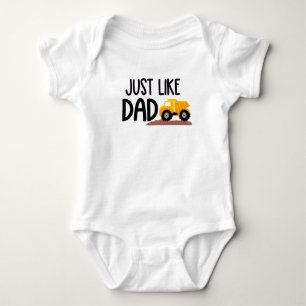 Genau wie Papa Baby Strampler