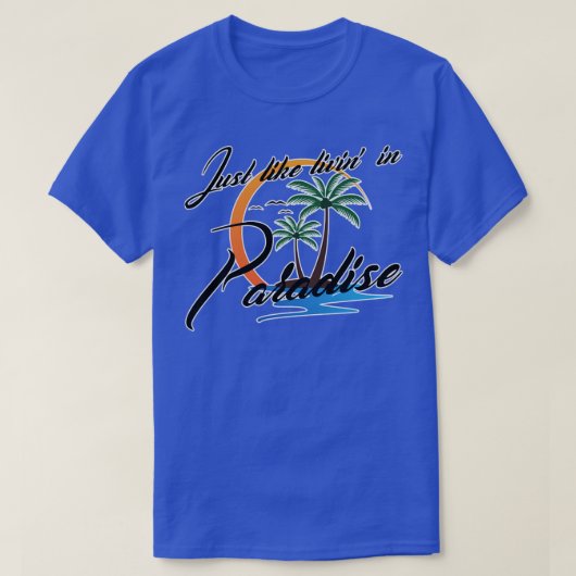 Genau wie Paradise David Lee Roth T-Shirt (Design vorne)