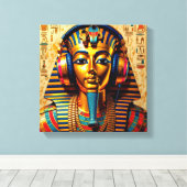 GENAU WIE PHARAOH TUT 2 LEINWANDDRUCK (Insitu (Holzboden))