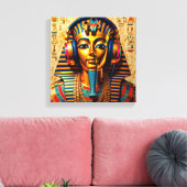GENAU WIE PHARAOH TUT 2 LEINWANDDRUCK (Insitu (Wohnzimmer))