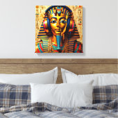 GENAU WIE PHARAOH TUT 2 LEINWANDDRUCK (Insitu (Schlafzimmer))