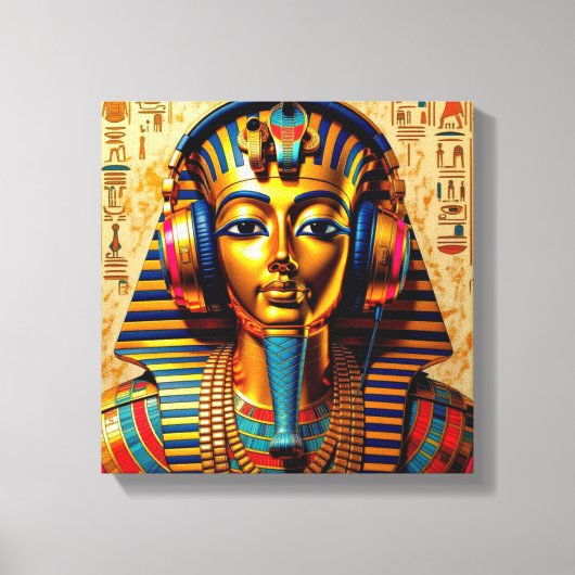 GENAU WIE PHARAOH TUT 2 LEINWANDDRUCK (Vorderseite)