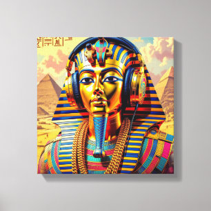 GENAU WIE PHARAOH TUT 3 LEINWANDDRUCK
