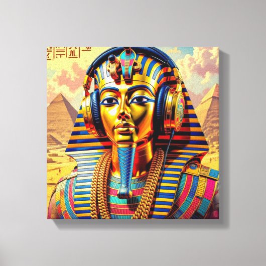 GENAU WIE PHARAOH TUT 3 LEINWANDDRUCK (Vorderseite)